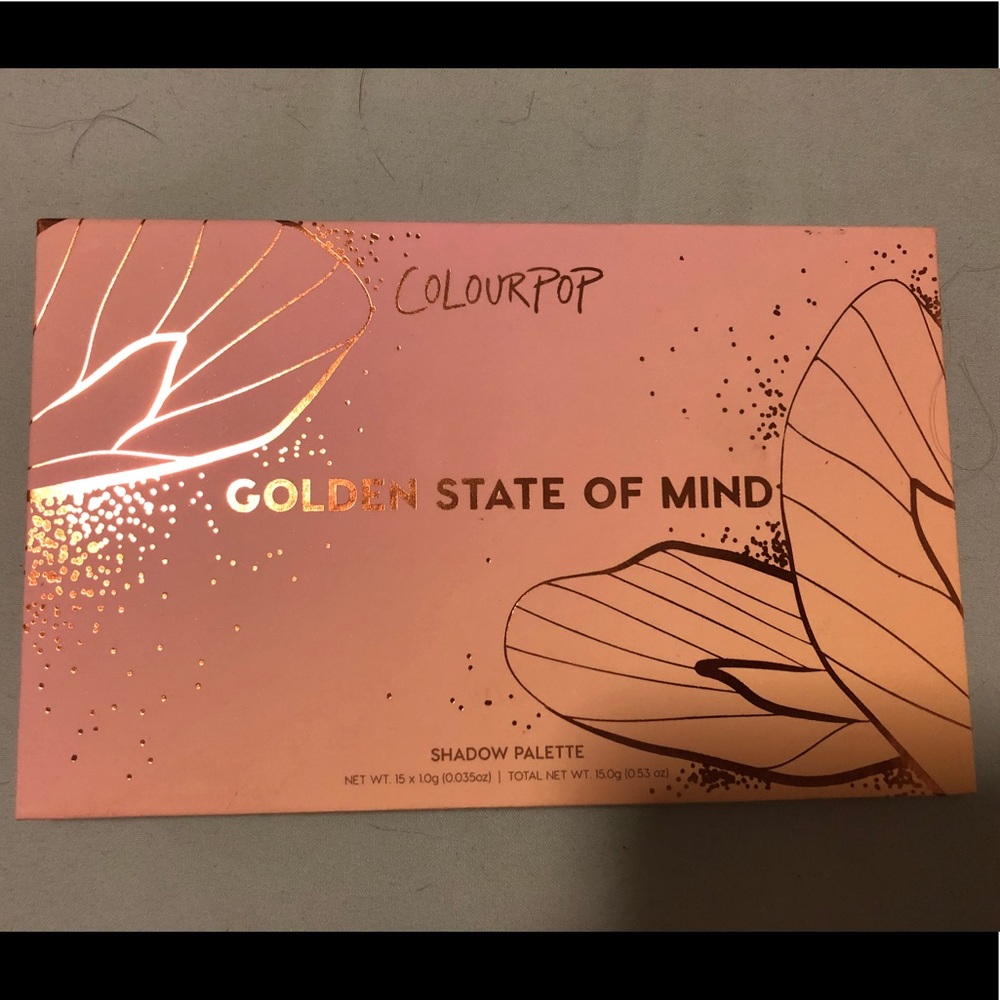 Color pop golden state of mind